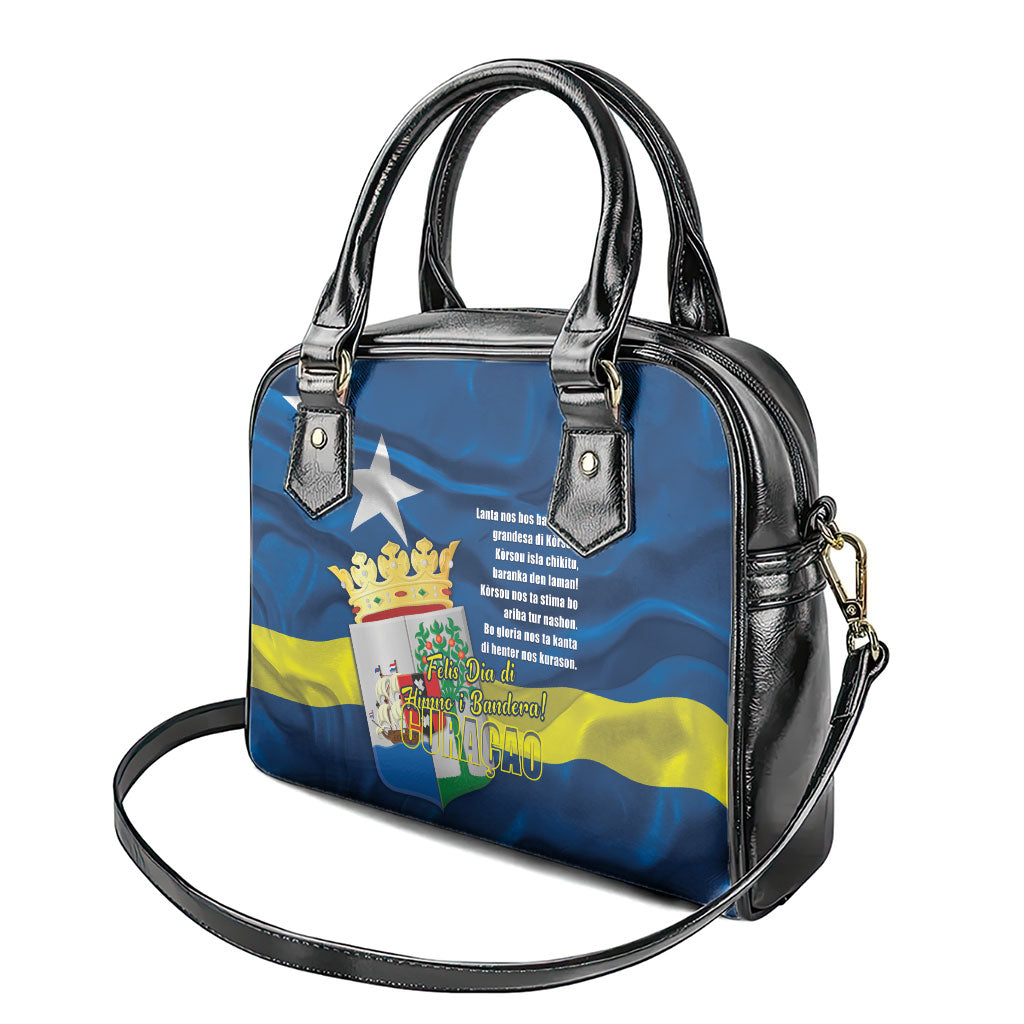 Curacao Flag Day Shoulder Handbag Felis Dia di Himno i Bandera