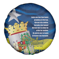 Curacao Flag Day Spare Tire Cover Felis Dia di Himno i Bandera
