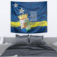 Curacao Flag Day Tapestry Felis Dia di Himno i Bandera