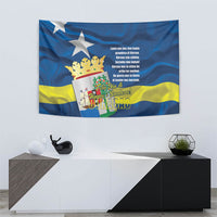 Curacao Flag Day Tapestry Felis Dia di Himno i Bandera
