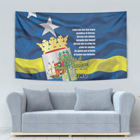 Curacao Flag Day Tapestry Felis Dia di Himno i Bandera