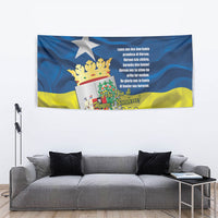 Curacao Flag Day Tapestry Felis Dia di Himno i Bandera