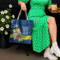 Curacao Flag Day Tote Bag Felis Dia di Himno i Bandera