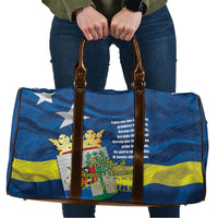 Curacao Flag Day Travel Bag Felis Dia di Himno i Bandera