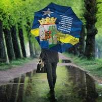Curacao Flag Day Umbrella Felis Dia di Himno i Bandera