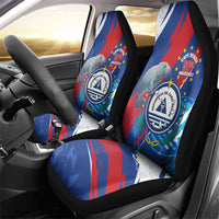 Cape Verde Independence Day Car Seat Cover 51st Anniversary Manatee Coat Of Arms