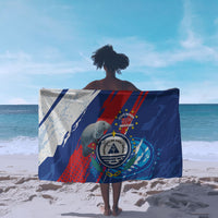 Cape Verde Independence Day Sarong 51st Anniversary Manatee Coat Of Arms