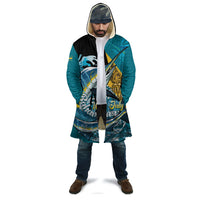 Personalized Bahamas Independence Day Cloak Happy 10 July Blue Marlin Coat Of Arms