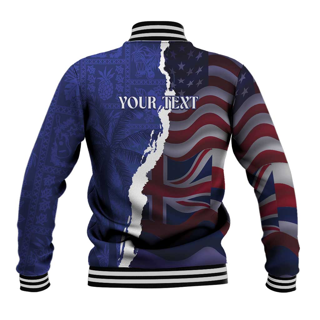 Personalized Hawaii Statehood Day Baseball Jacket 66th Anniversary - Wonder Print Shop
