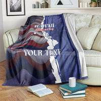 Personalized Hawaii Statehood Day Blanket 66th Anniversary - Wonder Print Shop