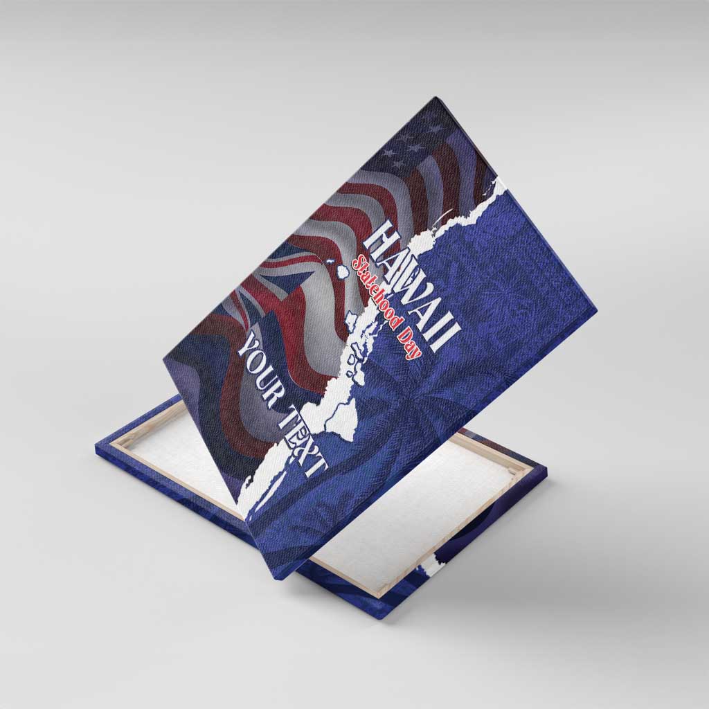 Personalized Hawaii Statehood Day Canvas Wall Art 66th Anniversary - Wonder Print Shop