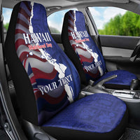 Personalized Hawaii Statehood Day Car Seat Cover 66th Anniversary - Wonder Print Shop