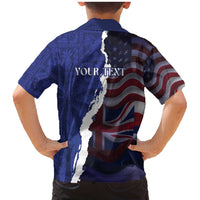 Personalized Hawaii Statehood Day Family Matching Mermaid Dress and Hawaiian Shirt 66th Anniversary - Wonder Print Shop