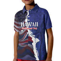 Personalized Hawaii Statehood Day Kid Polo Shirt 66th Anniversary - Wonder Print Shop
