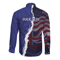 Personalized Hawaii Statehood Day Long Sleeve Button Shirt 66th Anniversary - Wonder Print Shop