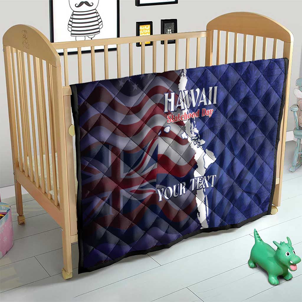 Personalized Hawaii Statehood Day Quilt 66th Anniversary - Wonder Print Shop