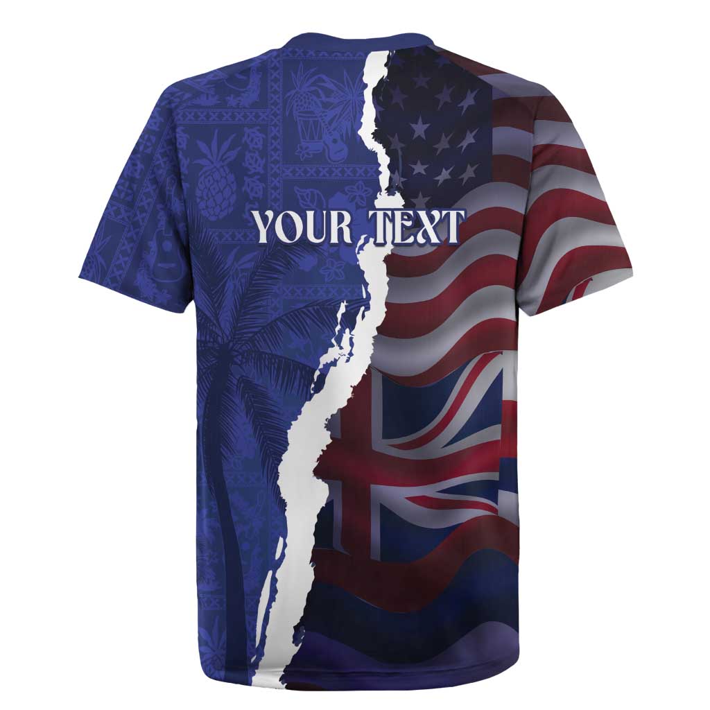 Personalized Hawaii Statehood Day Rugby Jersey 66th Anniversary - Wonder Print Shop