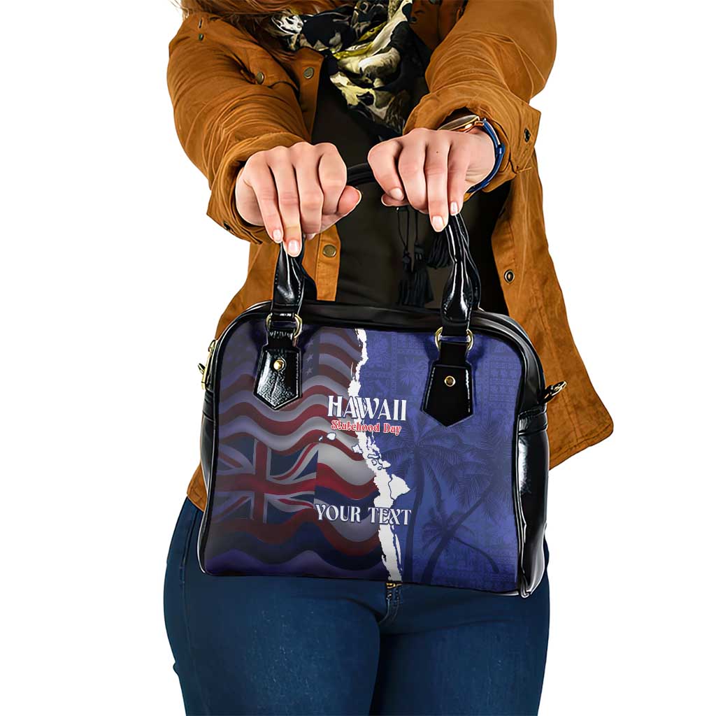 Personalized Hawaii Statehood Day Shoulder Handbag 66th Anniversary - Wonder Print Shop