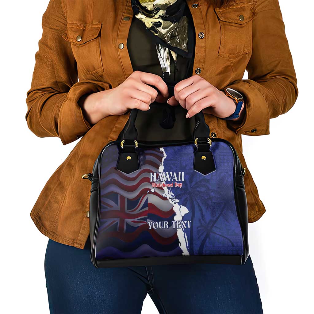 Personalized Hawaii Statehood Day Shoulder Handbag 66th Anniversary - Wonder Print Shop