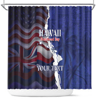 Personalized Hawaii Statehood Day Shower Curtain 66th Anniversary - Wonder Print Shop