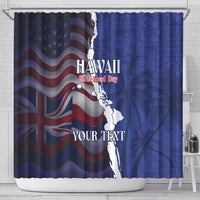 Personalized Hawaii Statehood Day Shower Curtain 66th Anniversary - Wonder Print Shop