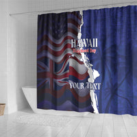 Personalized Hawaii Statehood Day Shower Curtain 66th Anniversary - Wonder Print Shop
