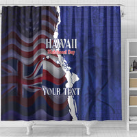 Personalized Hawaii Statehood Day Shower Curtain 66th Anniversary - Wonder Print Shop