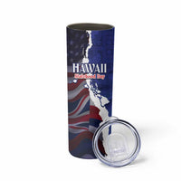 Personalized Hawaii Statehood Day Skinny Tumbler 66th Anniversary - Wonder Print Shop