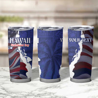 Personalized Hawaii Statehood Day Tumbler Cup 66th Anniversary - Wonder Print Shop