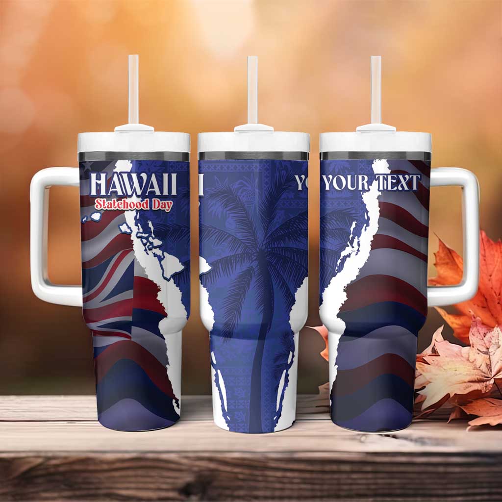 Personalized Hawaii Statehood Day Tumbler With Handle 66th Anniversary - Wonder Print Shop