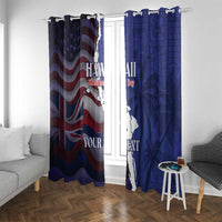 Personalized Hawaii Statehood Day Window Curtain 66th Anniversary - Wonder Print Shop