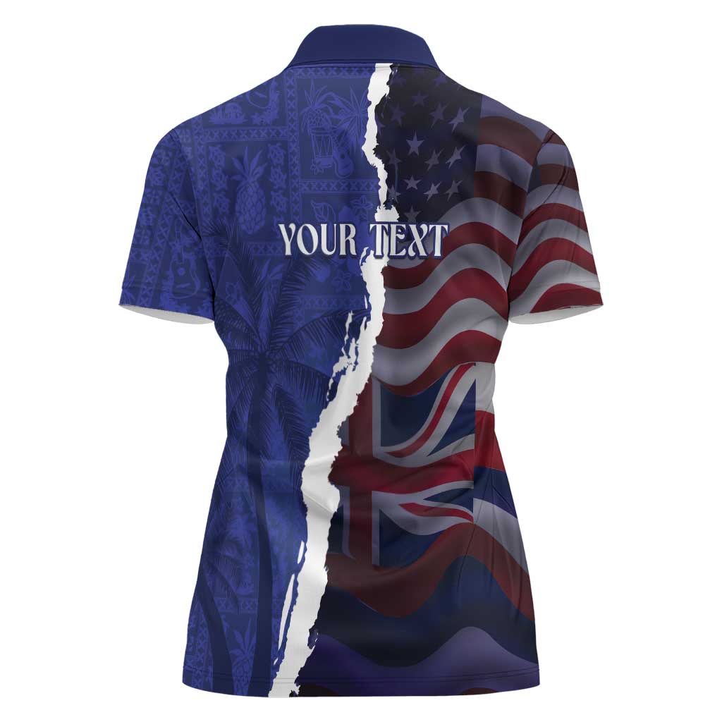 Personalized Hawaii Statehood Day Women Polo Shirt 66th Anniversary - Wonder Print Shop