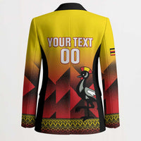 Uganda Basketball Custom Blazer Come On Silverbacks African Pattern - Wonder Print Shop