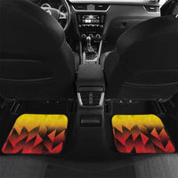 Uganda Basketball Custom Car Mats Come On Silverbacks African Pattern - Wonder Print Shop