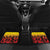 Uganda Basketball Custom Car Mats Come On Silverbacks African Pattern - Wonder Print Shop