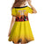 Uganda Basketball Custom Family Matching Summer Maxi Dress and Hawaiian Shirt Come On Silverbacks African Pattern - Wonder Print Shop