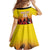 Uganda Basketball Custom Kid Short Sleeve Dress Come On Silverbacks African Pattern - Wonder Print Shop