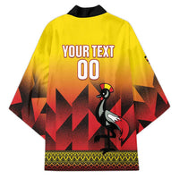 Uganda Basketball Custom Kimono Come On Silverbacks African Pattern - Wonder Print Shop