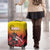 Uganda Basketball Custom Luggage Cover Come On Silverbacks African Pattern - Wonder Print Shop