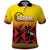 Uganda Basketball Custom Polo Shirt Come On Silverbacks African Pattern - Wonder Print Shop