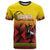 Uganda Basketball Custom T Shirt Come On Silverbacks African Pattern - Wonder Print Shop