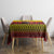Uganda Basketball Custom Tablecloth Come On Silverbacks African Pattern - Wonder Print Shop
