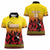 Uganda Basketball Custom Women Polo Shirt Come On Silverbacks African Pattern - Wonder Print Shop