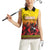 Uganda Basketball Custom Women Sleeveless Polo Shirt Come On Silverbacks African Pattern - Wonder Print Shop