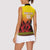 Uganda Basketball Custom Women Sleeveless Polo Shirt Come On Silverbacks African Pattern - Wonder Print Shop