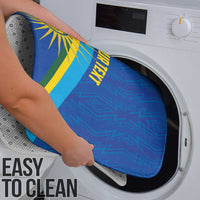 Rwanda Basketball Custom Bathroom Set Go Champions Imigongo Folk Pattern - Wonder Print Shop