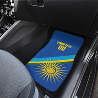 Rwanda Basketball Custom Car Mats Go Champions Imigongo Folk Pattern - Wonder Print Shop
