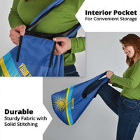 Rwanda Basketball Custom Grocery Bag Go Champions Imigongo Folk Pattern - Wonder Print Shop