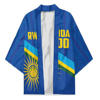 Rwanda Basketball Custom Kimono Go Champions Imigongo Folk Pattern - Wonder Print Shop