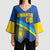 Rwanda Basketball Custom Kimono Sleeve Blouse Go Champions Imigongo Folk Pattern - Wonder Print Shop
